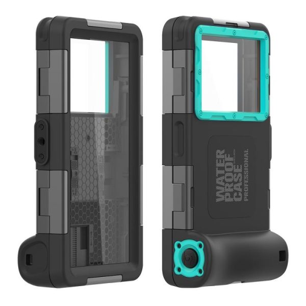 Acessórios Criativos Para Celular | Shellbox Capa De Telefone À Prova D’Água Compatível Com Iphone 14 Pro Max, Case Profissional Para Mergulho E Fotografia Subaquática, Resistente Até 15 Metros De Profundidade. Acessórios Criativos Para Celular Acessórios Criativos Para Celular