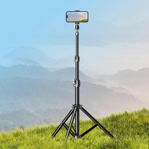 Suporte Para Celular | Suporte Para Celular Com Tripé E Luz De Preenchimento, Bastão De Selfie Portátil Para Gravações Ao Ar Livre, Equipamento Especializado Para Filmagens, Suporte Versátil E Universal, Tripé Multifuncional Para Vídeo, Novo Modelo 2024 Para Fotografia Profissional. Suporte Para Celular Suporte Para Celular