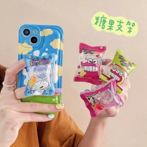 Acessórios Criativos Para Celular | Novo Suporte De Telefone Inflável Em Forma De Goma, Suporte De Mesa Universal Para Preguiçosos, Estilo Cartoon Fofo, Com Anel De Dedo E Adesivo Traseiro, Acessório Com Ventosas Para Suporte. Acessórios Criativos Para Celular Acessórios Criativos Para Celular