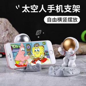 Acessórios Criativos Para Celular | Suporte De Celular De Astronauta Criativo, Acessório De Decoração Personalizado, Suporte Fofo E Divertido Para Preguiçosos, Presente De Festa. Acessórios Criativos Para Celular Acessórios Criativos Para Celular